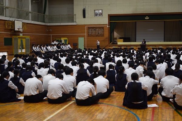 IWA中's Today 岩槻中学校